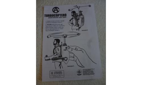 Falcon Boneco Turboc�ptero - Manual de Instru��es